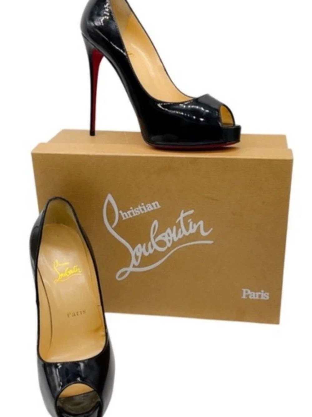 LOUBOUTIN VERY PRIVE 120 SIZE 38